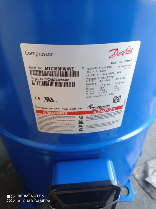 Máy nén Danfoss MTZ160HW4AVE